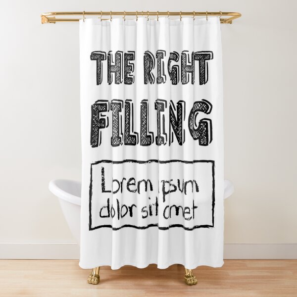 Item preview, The Right Filling - Lorem Ipsum designed and sold by crismk.