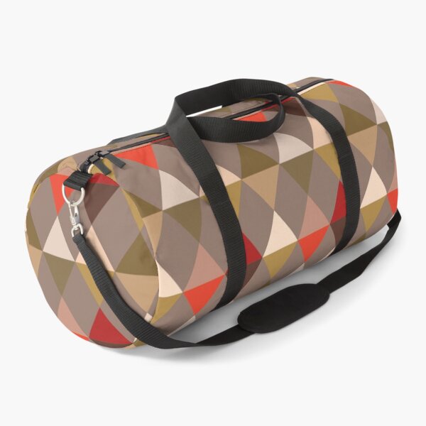 Item preview, Harlequin Pattern, Taupe and Red designed and sold by Marymarice.