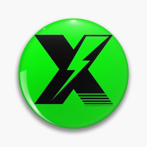 Item preview, X-Croc Logo (Black) designed and sold by psychoandy.