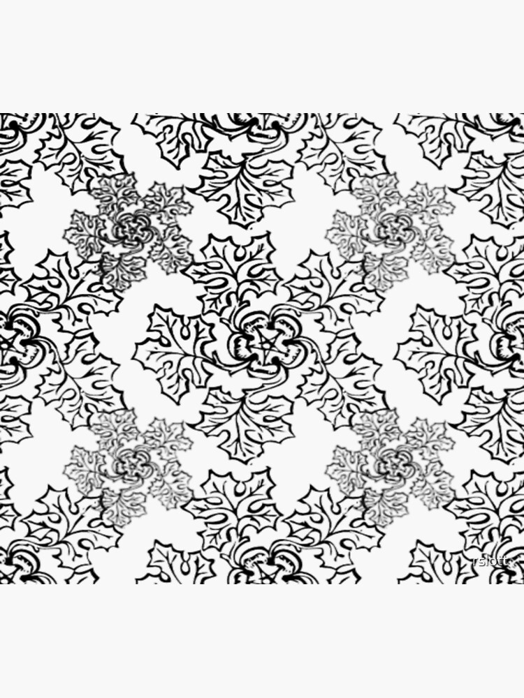 "Black and White Decor" Sticker by rslott Redbubble