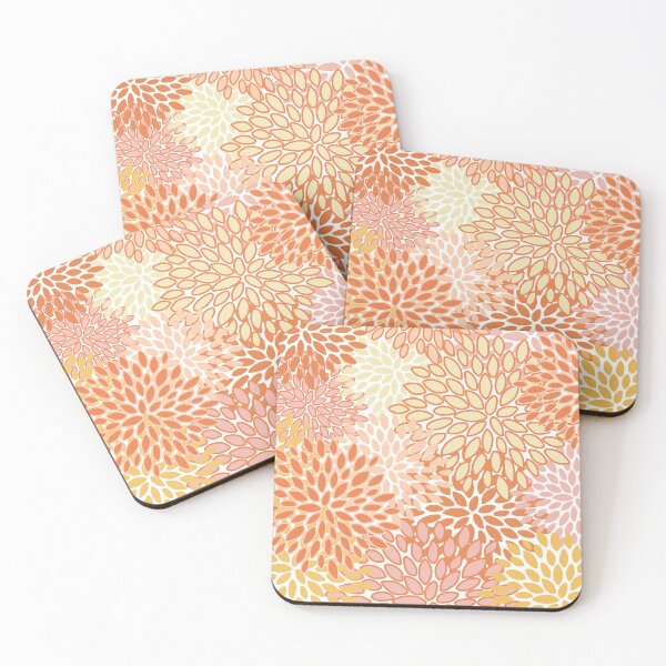 Item preview, Floral Prints, Blooms, Orange, Pink and Yellow, Walls Art designed and sold by meggydesigns.