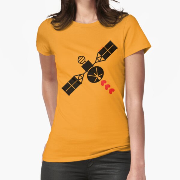 Love Satellite Fitted T-Shirt