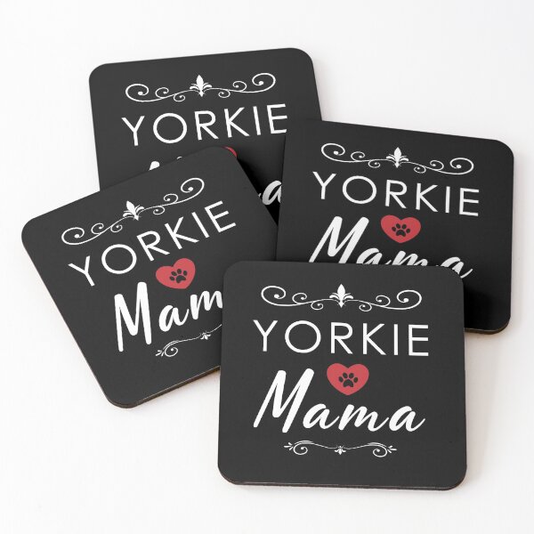 Item preview, Yorkie Mama, Yorkshire Terrier, Yorkie Gifts, Cute Mother Tees, Teacup Yorky designed and sold by Annona-.