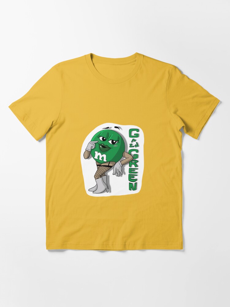 Sexy Green M&M Essential T-Shirt for Sale by reesmg