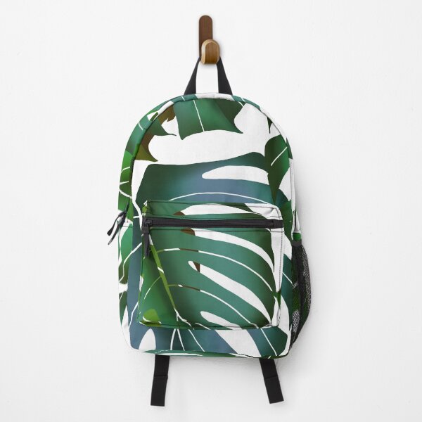 Item preview, Monstera deliciosa leaf pattern digital illustration designed and sold by Bonheurem.