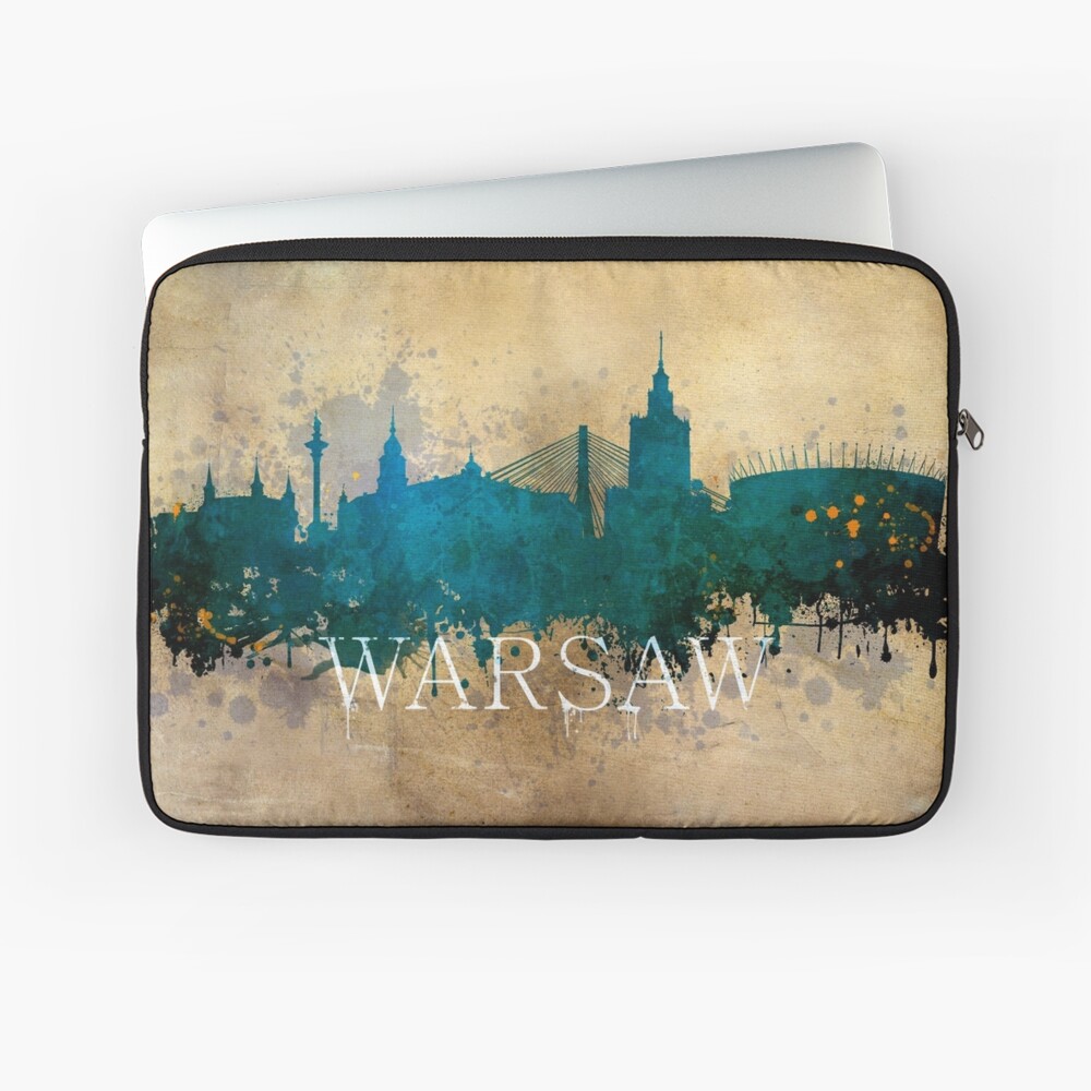 Warsaw Poland Laptop Sleeve