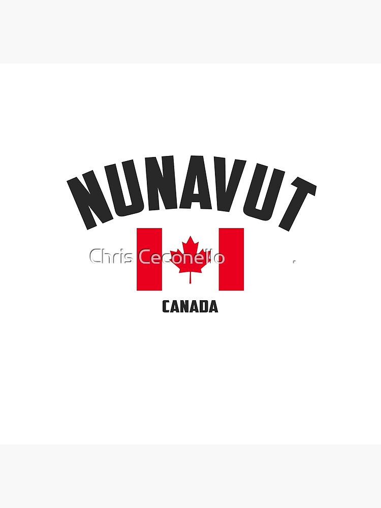 Disover Nunavut Canada Throw Pillow