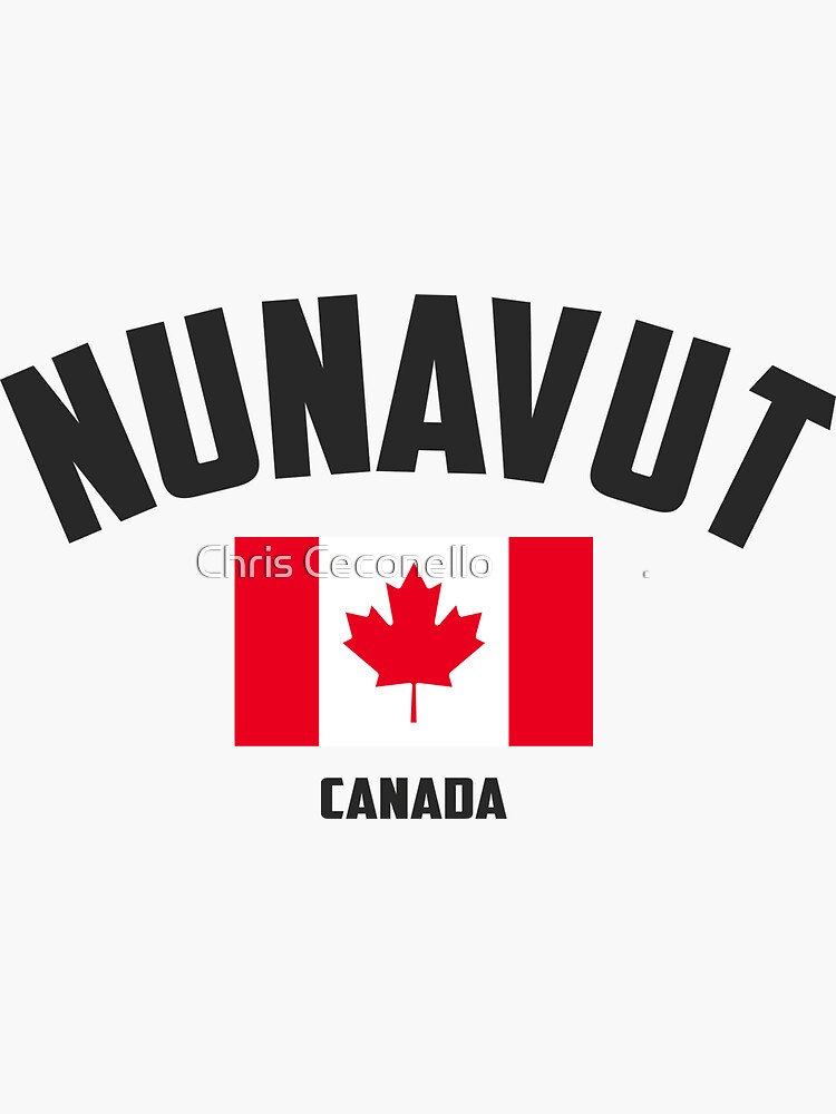Disover Nunavut Canada Sticker