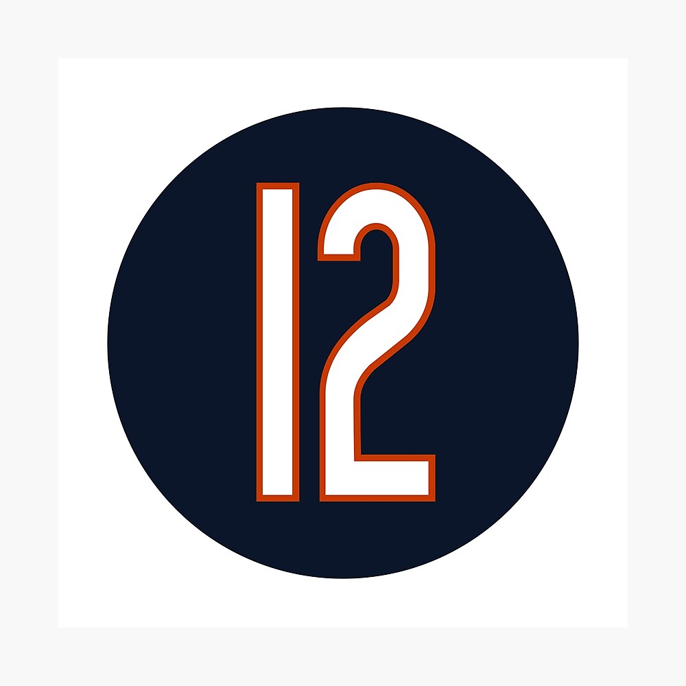 chicago bears number 12