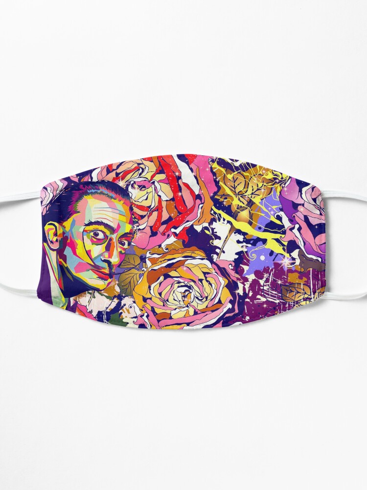 Alternate view of In the Garden with Salvador Mask