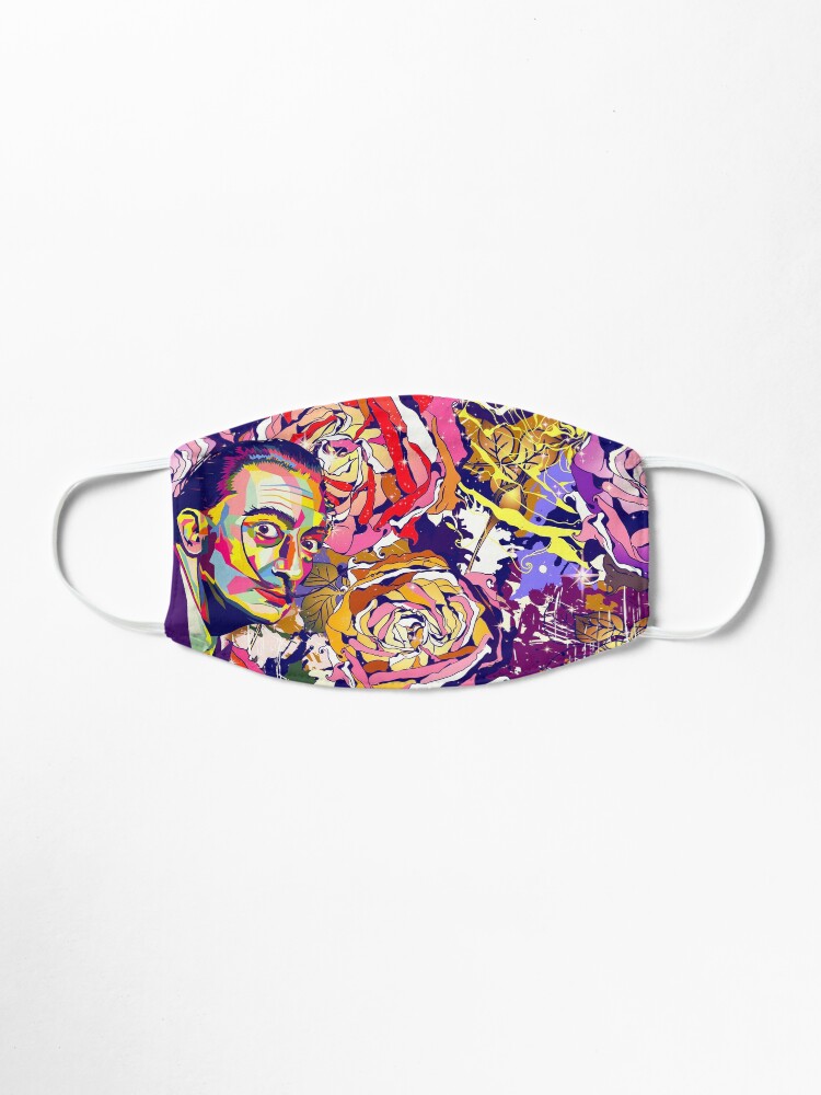 Alternate view of In the Garden with Salvador Mask