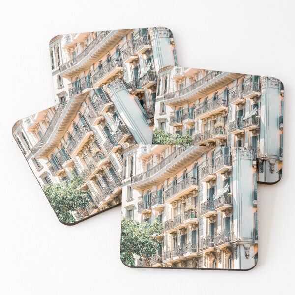 Item preview, Barcelona City Print, Building Architecture In Spain, Travel Print, Downtown Urban Details designed and sold by radub85.