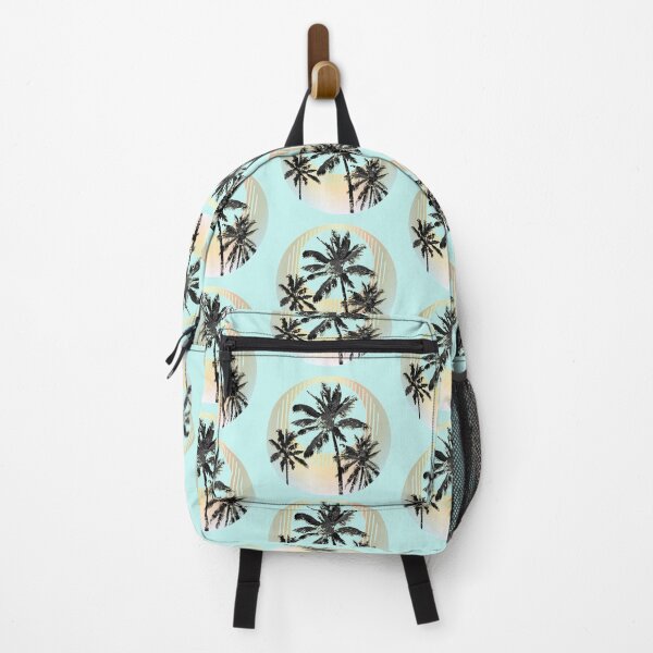 Item preview, Black Palm Trees Tropical Yellow and Green designed and sold by beachchic.