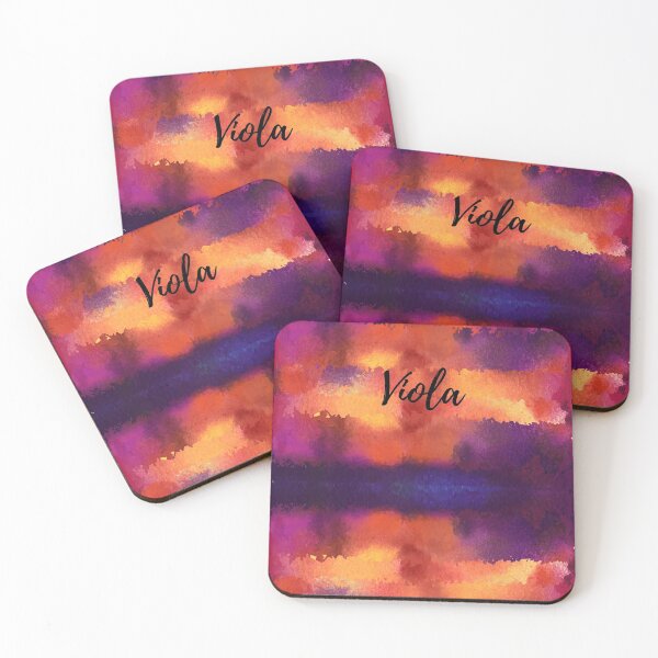 Item preview, Watercolor Viola designed and sold by MusicWonderland.