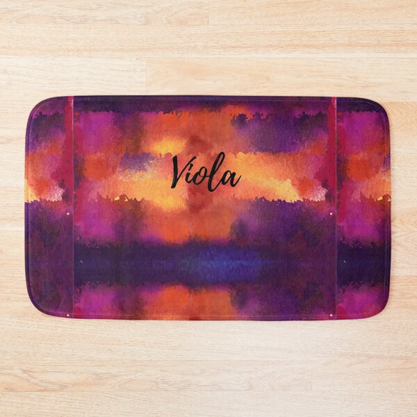 Item preview, Watercolor Viola designed and sold by MusicWonderland.