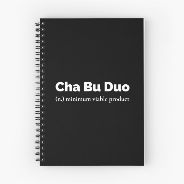 Item preview, Cha Buo Duo (chàbuduō / 差不多): Minimum Viable Product (MVP): Chinese Business Joke designed and sold by friendlyspoon.