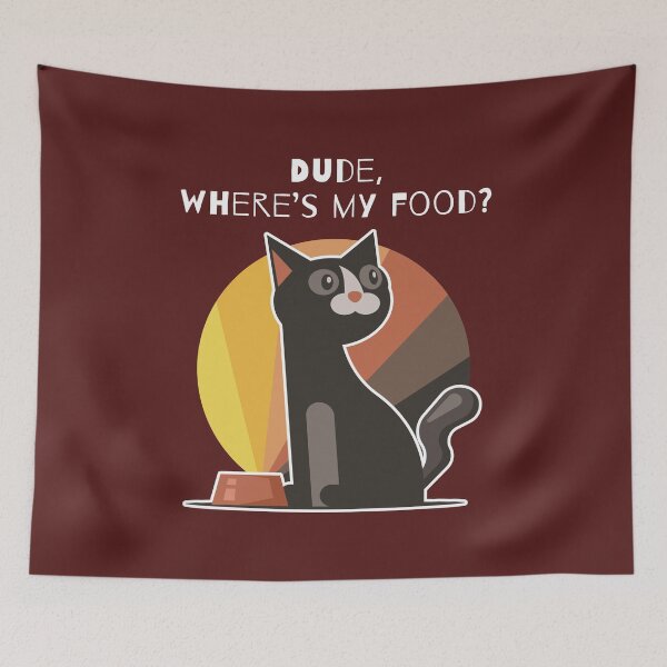 Item preview, Dude, where's my food? designed and sold by Neonyx2020.