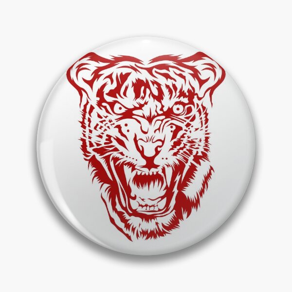 Item preview, Red Tiger head animals designed and sold by goseriesfilms.
