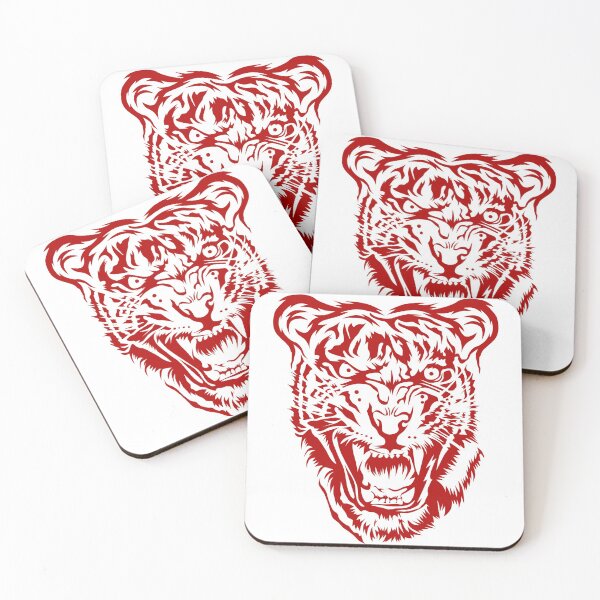 Item preview, Red Tiger head animals designed and sold by goseriesfilms.