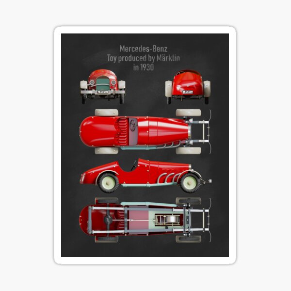 Copy of Vintage car toy Sticker