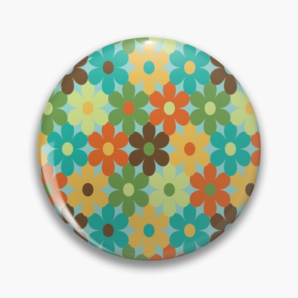 Item preview, Retro Jam-Flower Power by Annette Chabidon designed and sold by Annette Chabidon Studio.