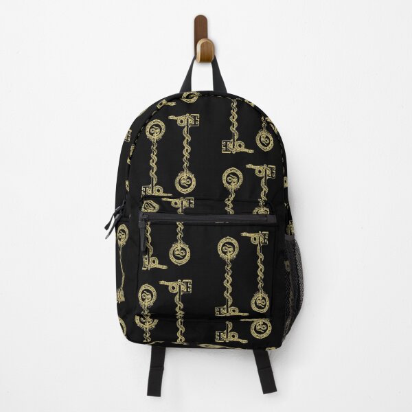 Item preview, Snake Double Keys Alchemy Occult Medieval Esoteric Emblem designed and sold by h44k0n.