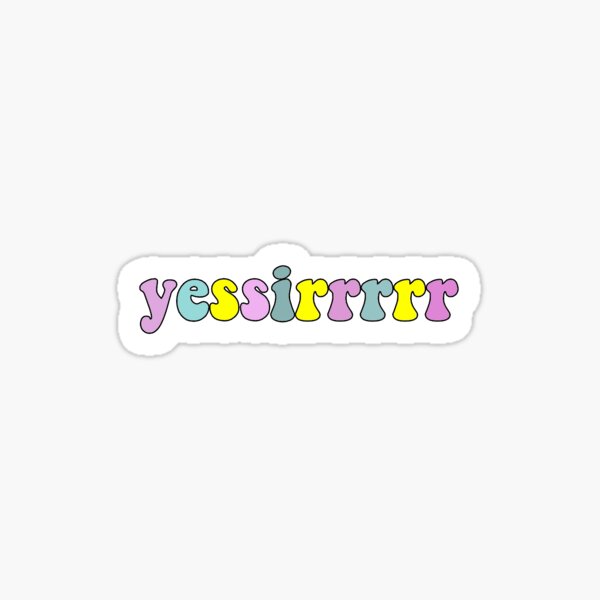 Yessir Sticker by Regensburg Guide for iOS & Android