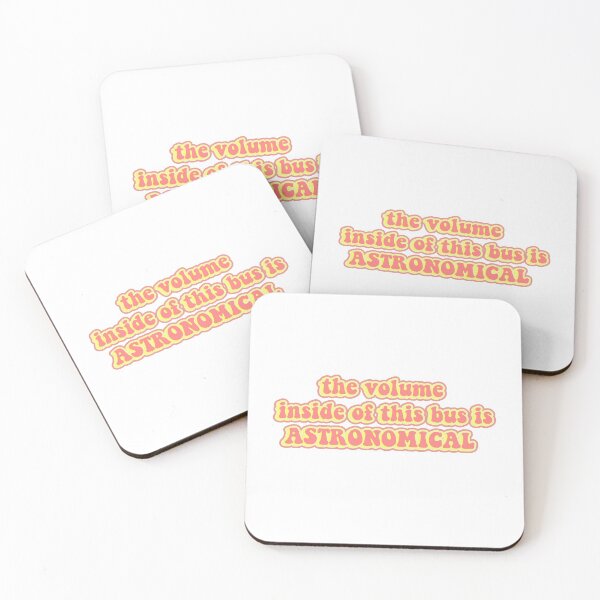 Item preview, the volume inside of this bus is ASTRONOMICAL quote designed and sold by ameliacc.