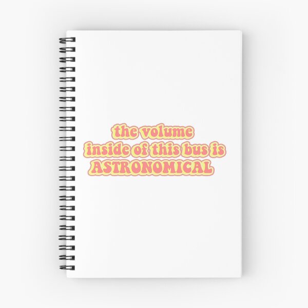 Item preview, the volume inside of this bus is ASTRONOMICAL quote designed and sold by ameliacc.