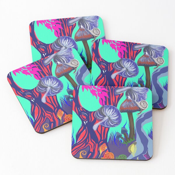 Item preview, Funky mushrooms designed and sold by Michele Winfield.