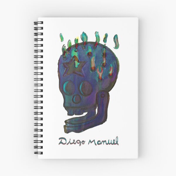 Item preview,  skull on fire designed and sold by Diego Manuel Rodriguez.