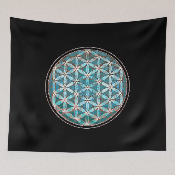 Item preview,  flower of life blue soul designed and sold by filippobassano.