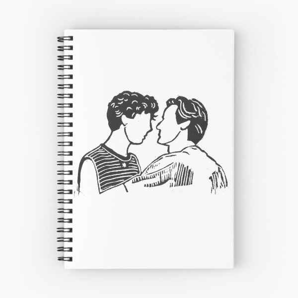 Item preview, Call Me By Your Name lino print designed and sold by Alisha  Dunham.