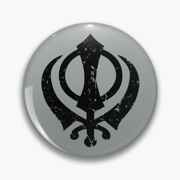 Aperçu de l'œuvre Symbole de Khanda Sikh Sikhisme créée et vendue par nitty-gritty.