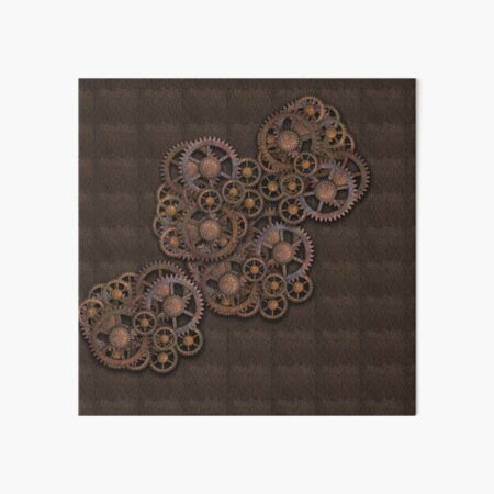 Laser Cut Texture Paper - Steam Punk Gears - Metal Designz