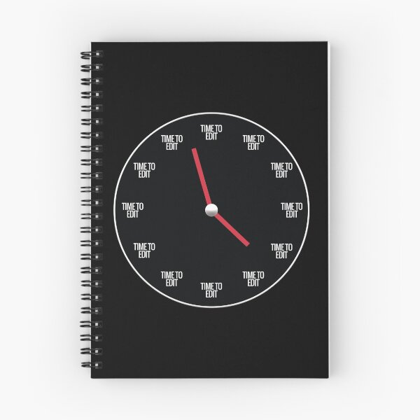 Item preview, Time to Edit in Black designed and sold by lillywhy.