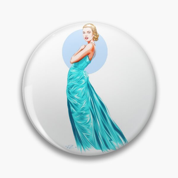Item preview, Grace Kelly - An illustration by Paul Cemmick designed and sold by TIGERDAVER.