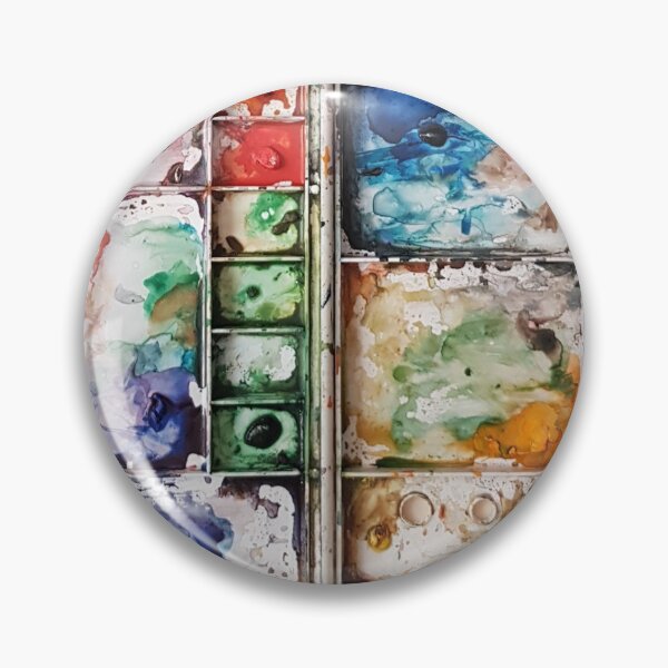 Item preview, Artist's watercolor palette design designed and sold by Artistinrome.
