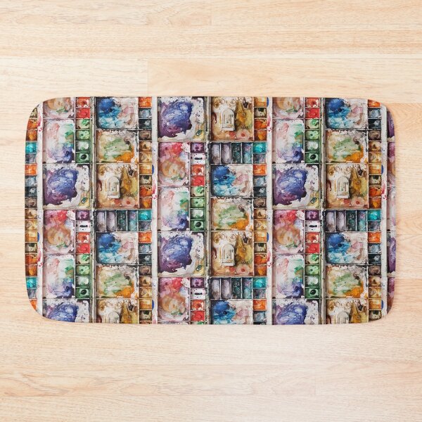 Item preview, Artist's watercolor palette design designed and sold by Artistinrome.
