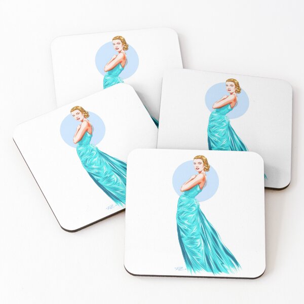 Item preview, Grace Kelly - An illustration by Paul Cemmick designed and sold by TIGERDAVER.