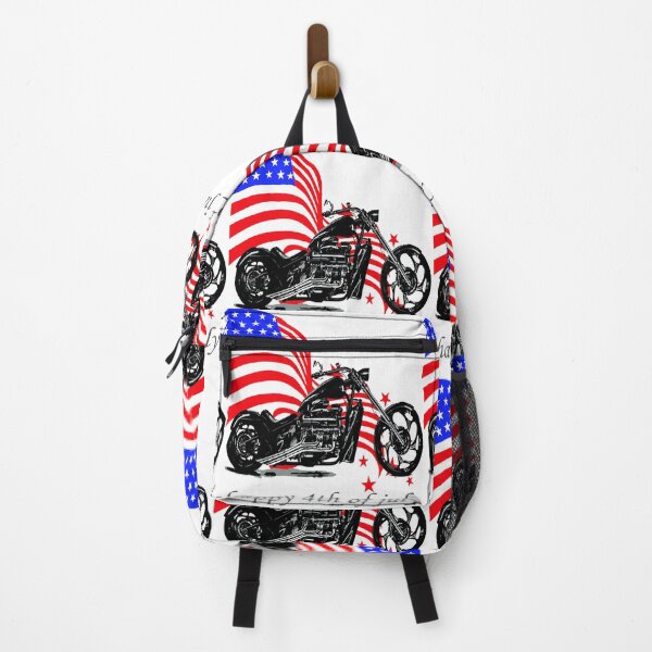 Item preview, Happy July 4th Motorcycle svg Clipart American Flag patriotic vintage  designed and sold by relabel20.
