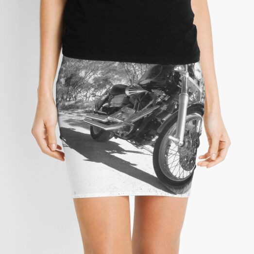 Harley davidson hotsell leather mini skirt