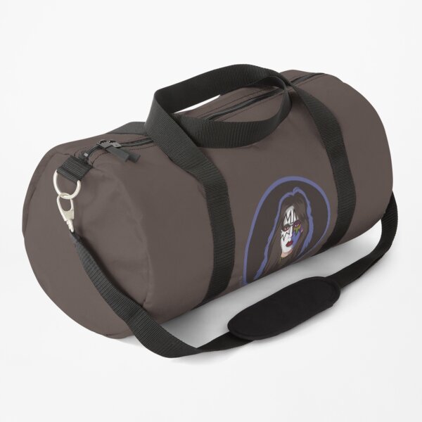 KISS - The Spaceman - Awesome Neon Look Vector Illustration Duffle Bag