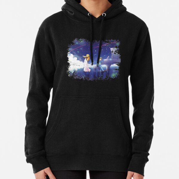 Shigatsu wa Kimi no Uso Pullover Hoodie