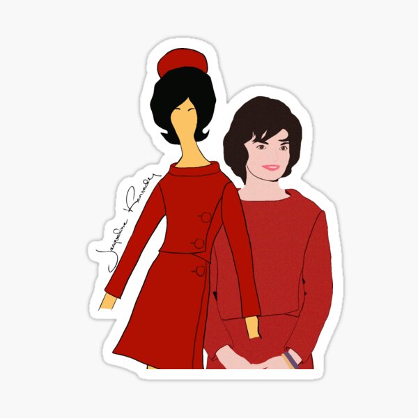 Jackie Kennedy Sticker