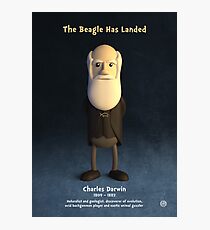 Charles Darwin - The Beagle Has Landed Photographic Print