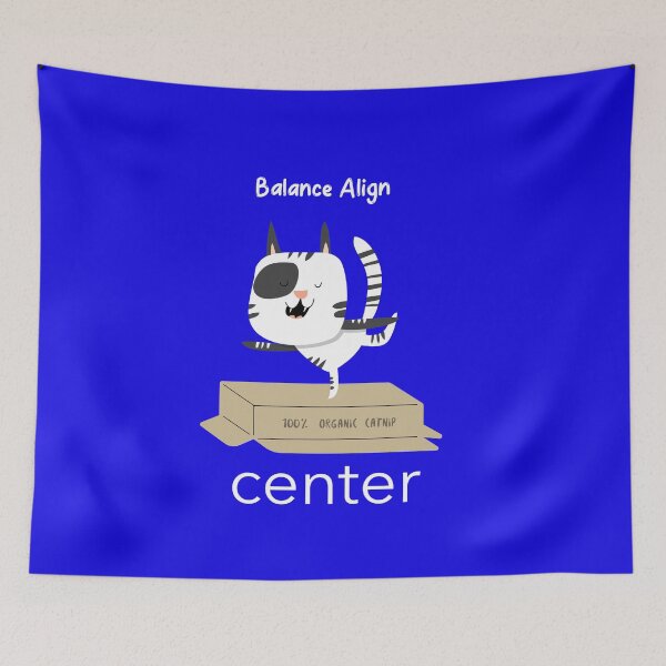 Item preview,  Align, Balance, center (spirituality/yoga/funny) designed and sold by Joshua R Teders.