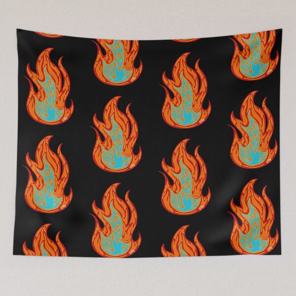 Item preview, Flame Pattern designed and sold by Jenny Kirk.