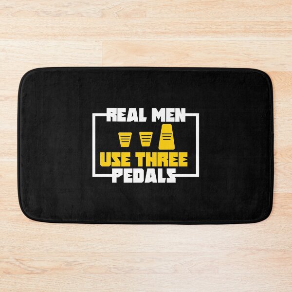 Item preview, Womens Real Men Use Three Pedals For A Car Fanatic Shifter V-Neck graphic designed and sold by AYDreamers.