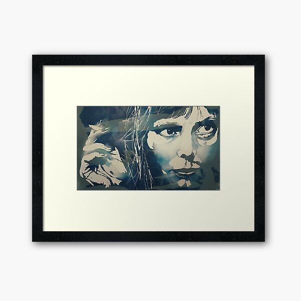 Item preview, Joni Mitchell - River designed and sold by PaulLoveringArt.